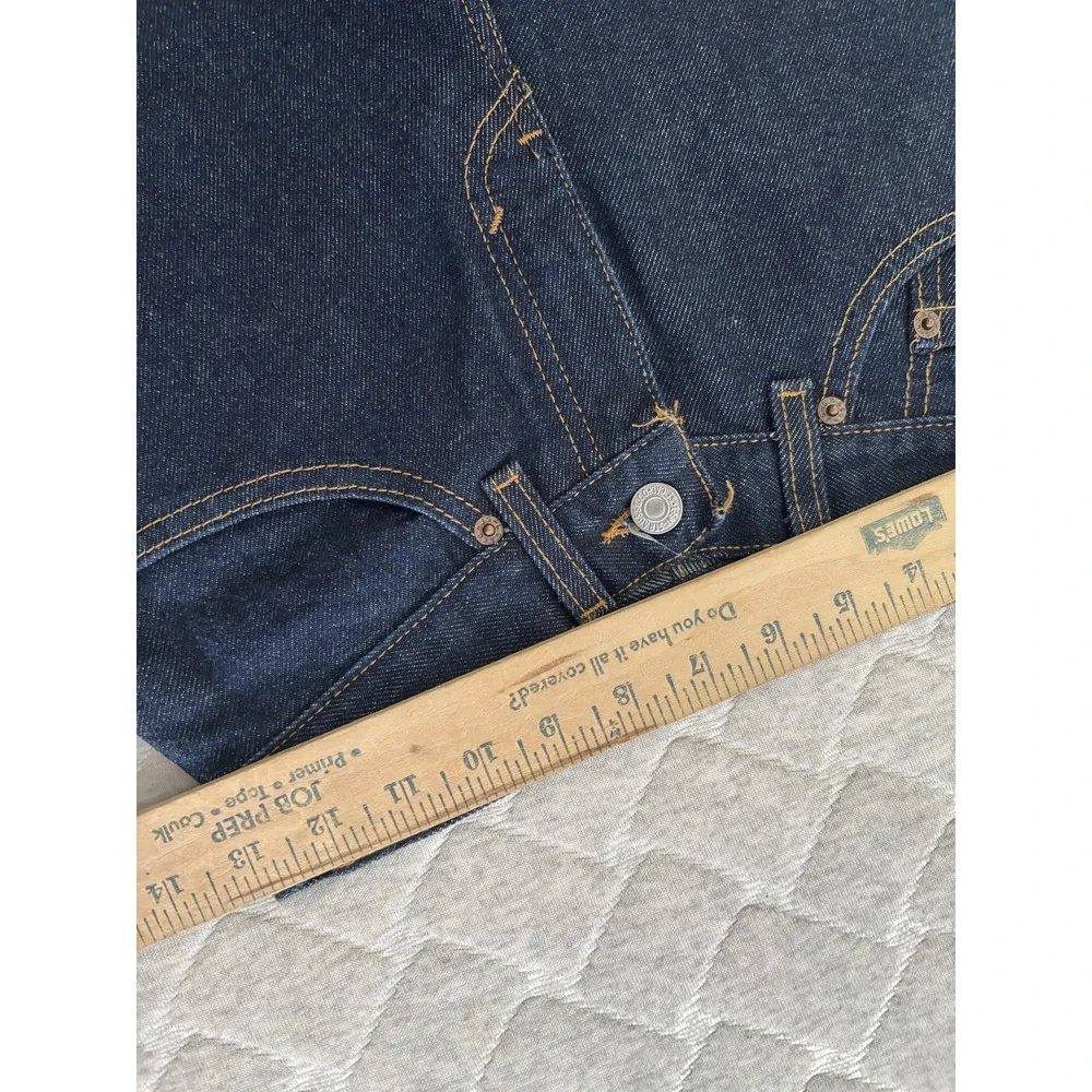 Vintage Levis 517 Jeans Girls Medium Blue Denim Boot Cut Slim Fit Made In‎ USA